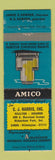 Matchbook Cover - AMICO Insurance CJ Harris Richardson Park DE