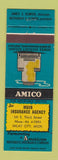 Matchbook Cover - AMICO Insurance Muir Imlay City MI