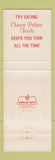 Matchbook Cover - Chinese Palace Restaurant North Olmsted OH