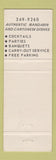 Matchbook Cover - Ah Wok Chinese Restaurant Novi MI