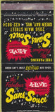 Matchbook Cover - Sans Souci Club Green Bay WI WEAR 30 Strike