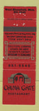 Matchbook Cover - China Gate Chinese Restaurant West Bloomfield MI