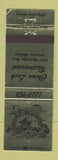 Matchbook Cover - China Luck Restaurant Chinese Anniston AL