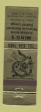 Matchbook Cover - Ming's Chinese Restaurant Iselin NJ