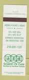 Matchbook Cover - Gourmet of China Chinese Restaurant Independence OH