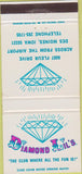 Matchbook Cover - Diamond Lil's Club Des Moines IA 30 Strike