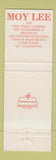 Matchbook Cover - Moy Lee Chinese Restaurant Fort Lauderdale FL