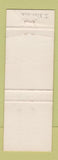 Matchbook Cover - Peking Gardens Chinese Restaurant East Alton IL WEAR
