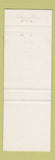 Matchbook Cover - Jade Gardens Niagara Falls ON Chinese