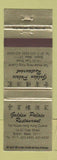 Matchbook Cover - Golden Palace Chinese Restaurant Boston MA