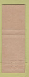 Matchbook Cover - Hotel Washington Watertown
