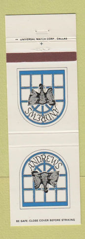 Matchbook Cover - Andrew's Dallas Addison TX