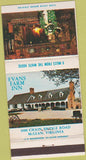Matchbook Cover - Evans Farm Inns McLean VA 30 Strike