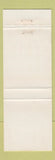 Matchbook Cover - Polynesian Beach Golf Resort Myrtle Beach SC