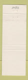 Matchbook Cover - The Boston Cooker Oldsmar FL