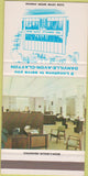 Matchbook Cover - Danville Avon Clayton State Bank IN SAMPLE 30 Strike