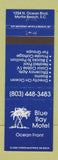 Matchbook Cover - Blue Bay Motel Myrtle Beach SC