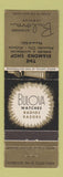 Matchbook Cover - Bulova Watches Diamond Shop Alexander City AL WEAR