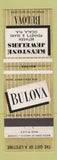 Matchbook Cover - Bulova Watches Keystone Jewelry Ocala FL