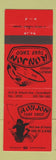 Matchbook Cover - Ron Jon Surf Shop Cocoa Beach FL