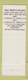 Matchbook Cover - Ron Jon Surf Shop Cocoa Beach FL