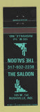 Matchbook Cover - The Saloon Rushville IN