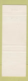Matchbook Cover - Skyline Motor Inn Cody WY