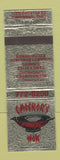 Matchbook Cover - Emperor's Wok Chinese Cincinnati OH