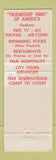 Matchbook Cover - Lakeview Lodge Motel Lakeview OR