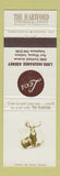 Matchbook Cover - Hartford Insurance Fort Wayne IN