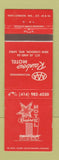 Matchbook Cover - Rainbow Motel New London WI