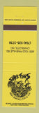Matchbook Cover - Shark Finns Restaurant Charlotte NC