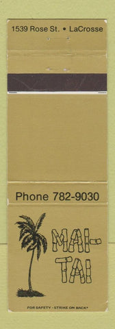 Matchbook Cover - Mai Tai Restaurant La Crosse WI