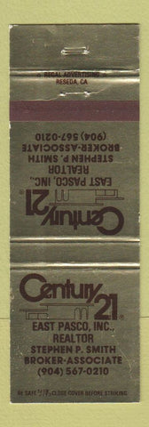 Matchbook Cover - Century 21 Real Estate Stephen Smith Pasco WA