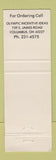 Matchbook Cover - Century 21 Real Estate  Chris Bouzounis Jim Owens Columbus OH