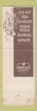 Matchbook Cover - Broad Creek General Store Hilton Head Island SC