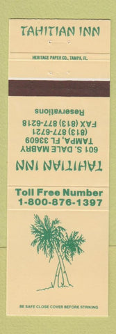 Matchbook Cover - Tahitian Inn Tampa FL