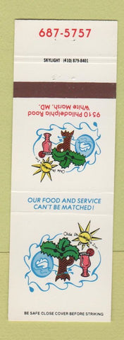 Matchbook Cover - Olde Philadelphia Inn White Marsh PA