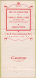 Matchbook Cover - Campell House Inn Lexington KY 30 Strike