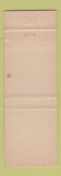 Matchbook Cover - F&N Restaurant Hamilton ON