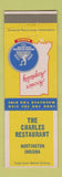 Matchbook Cover - Charles Restaurant Huntington IN