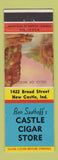 Matchbook Cover - Ben Saathoff's Castle Cigar Store New Castle IN
