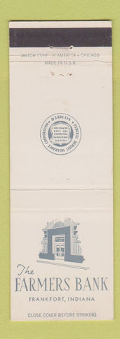 Matchbook Cover - Farmers Bank Frankfort IN