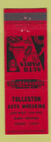 Matchbook Cover - Tolleston Auto Wrecking Gary IN