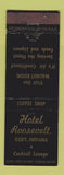Matchbook Cover - Hotel Roosevelt Gary IN