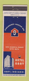 Matchbook Cover - Hotel Gary IN