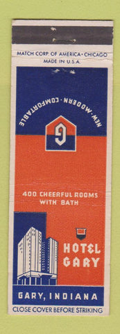 Matchbook Cover - Hotel Gary IN