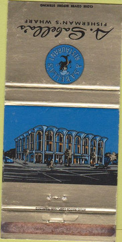 Matchbook Cover - A Sabella's San Francisco CA 30 Strike