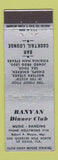 Matchbook Cover - Banyan Dinner Club Dania FL