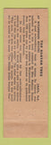 Matchbook Cover - Banyan Dinner Club Dania FL